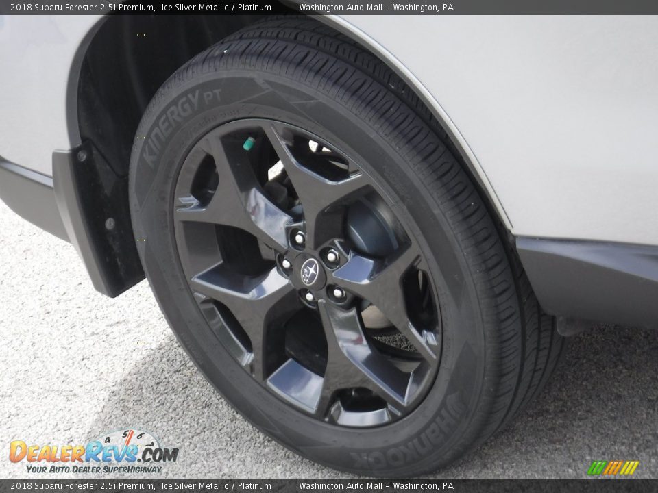 2018 Subaru Forester 2.5i Premium Ice Silver Metallic / Platinum Photo #10