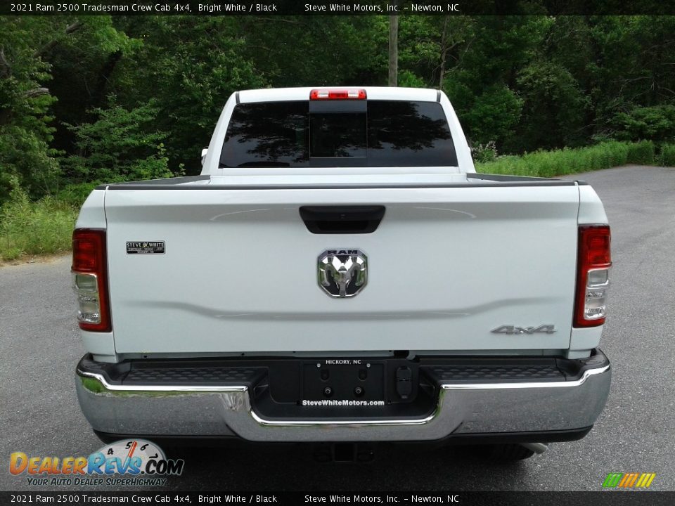 2021 Ram 2500 Tradesman Crew Cab 4x4 Bright White / Black Photo #7