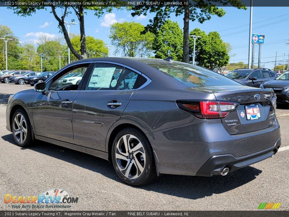 2021 Subaru Legacy Touring XT Magnetite Gray Metallic / Tan Photo #6