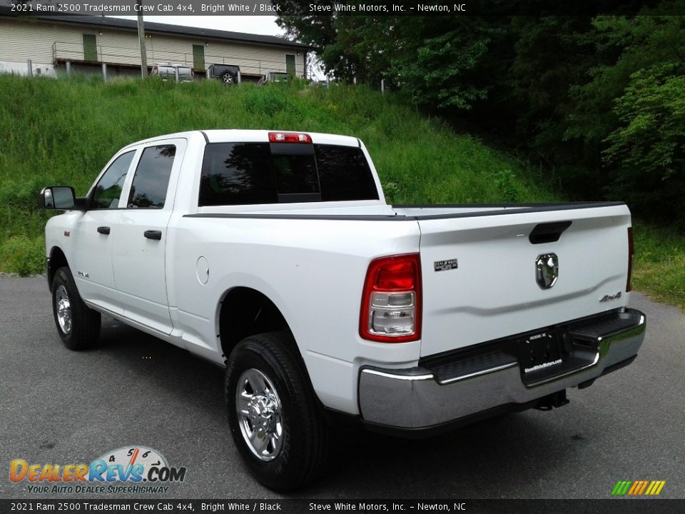 2021 Ram 2500 Tradesman Crew Cab 4x4 Bright White / Black Photo #9