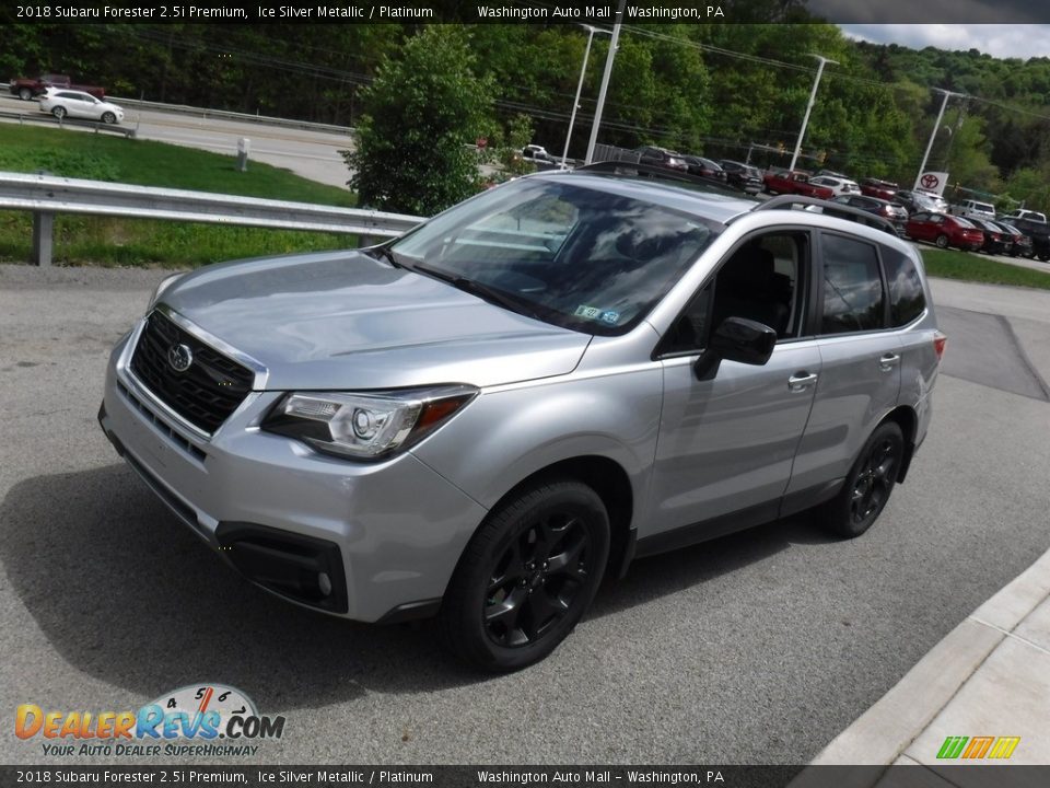 2018 Subaru Forester 2.5i Premium Ice Silver Metallic / Platinum Photo #13