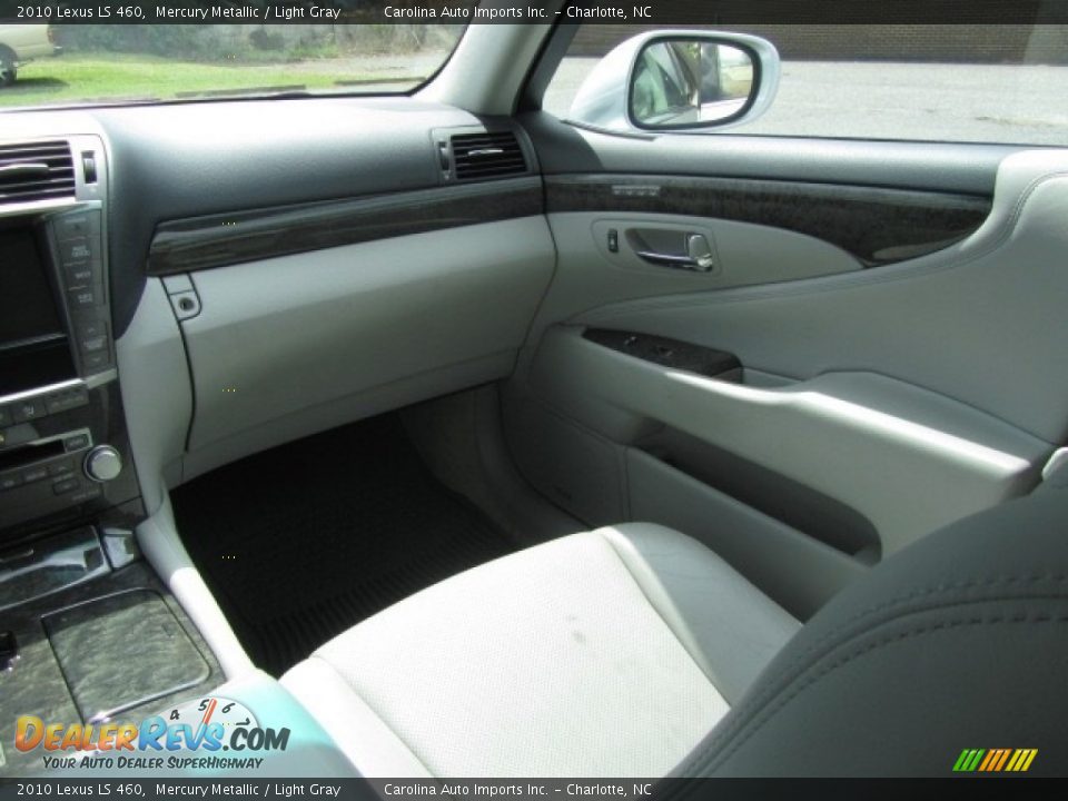 2010 Lexus LS 460 Mercury Metallic / Light Gray Photo #14