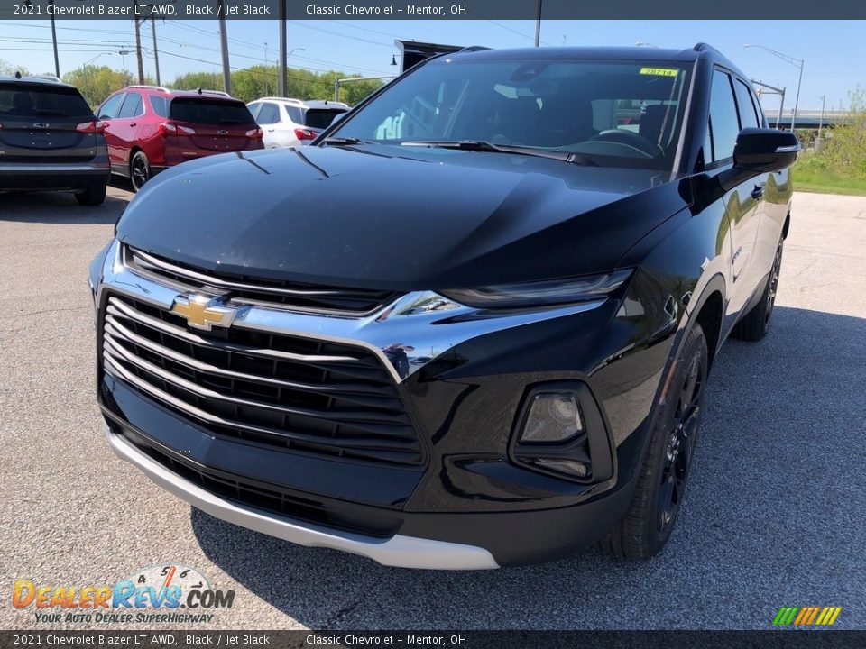 2021 Chevrolet Blazer LT AWD Black / Jet Black Photo #1