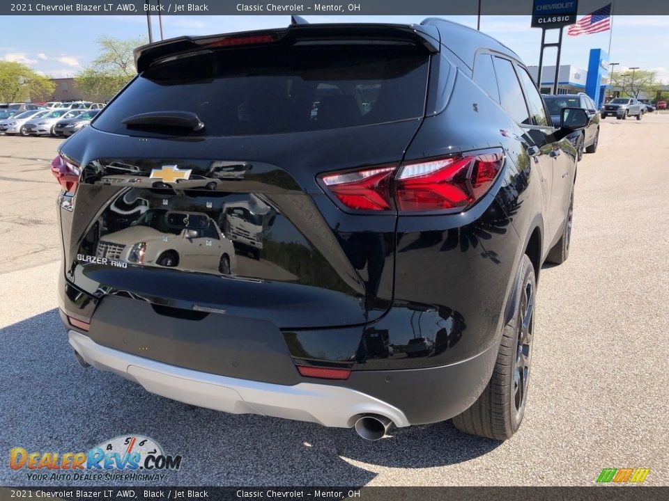 2021 Chevrolet Blazer LT AWD Black / Jet Black Photo #3