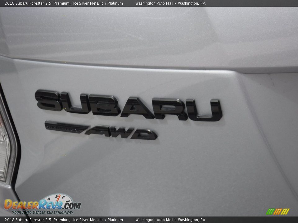 2018 Subaru Forester 2.5i Premium Ice Silver Metallic / Platinum Photo #17