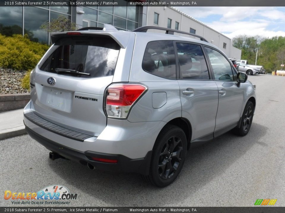 2018 Subaru Forester 2.5i Premium Ice Silver Metallic / Platinum Photo #19