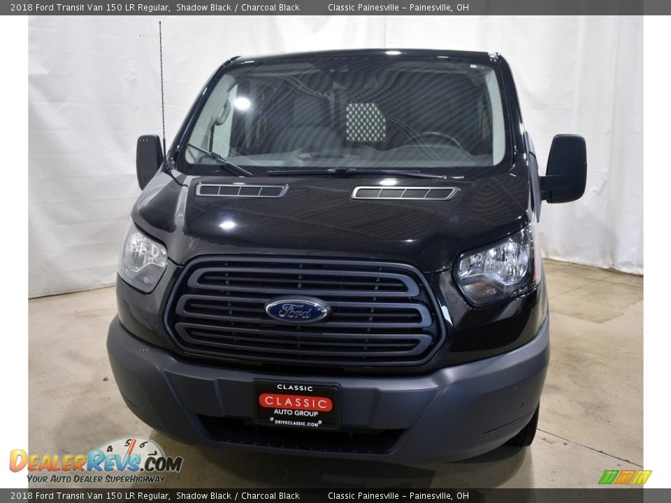 Shadow Black 2018 Ford Transit Van 150 LR Regular Photo #4