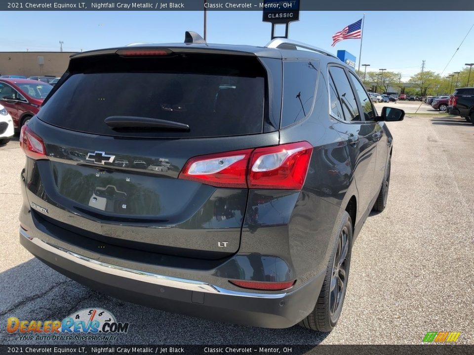 2021 Chevrolet Equinox LT Nightfall Gray Metallic / Jet Black Photo #3