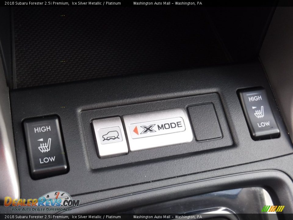 2018 Subaru Forester 2.5i Premium Ice Silver Metallic / Platinum Photo #25