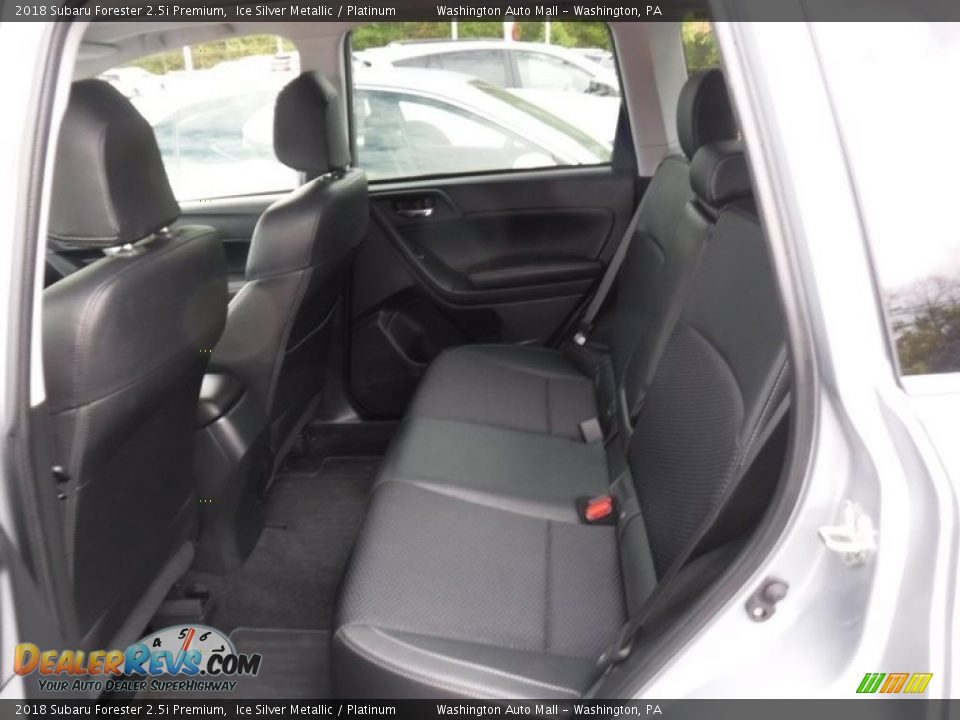 2018 Subaru Forester 2.5i Premium Ice Silver Metallic / Platinum Photo #27