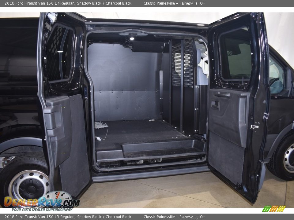 2018 Ford Transit Van 150 LR Regular Shadow Black / Charcoal Black Photo #8