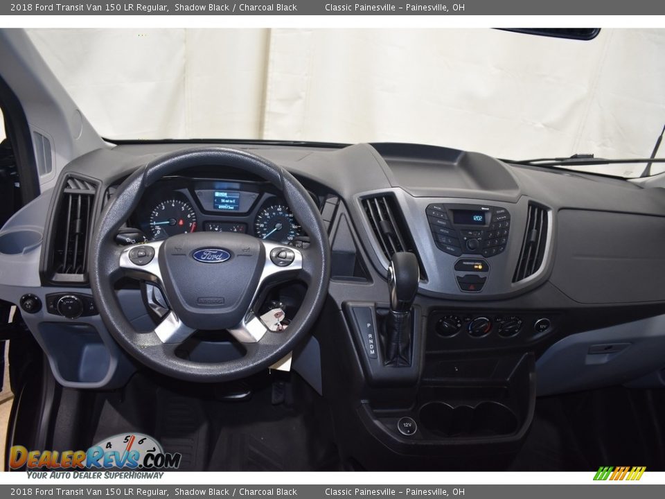 Dashboard of 2018 Ford Transit Van 150 LR Regular Photo #11