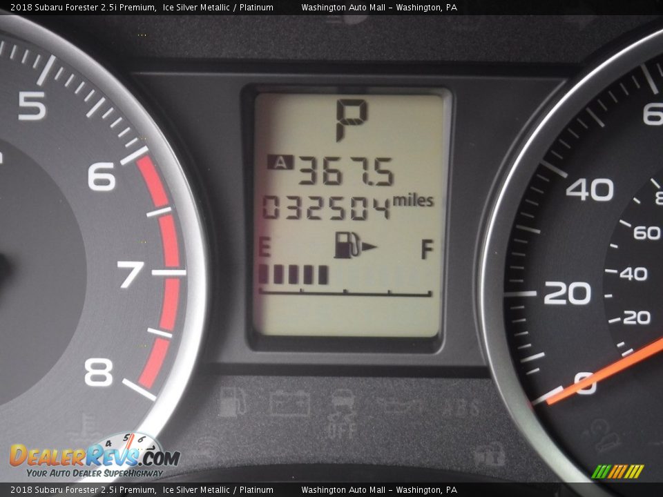 2018 Subaru Forester 2.5i Premium Ice Silver Metallic / Platinum Photo #33