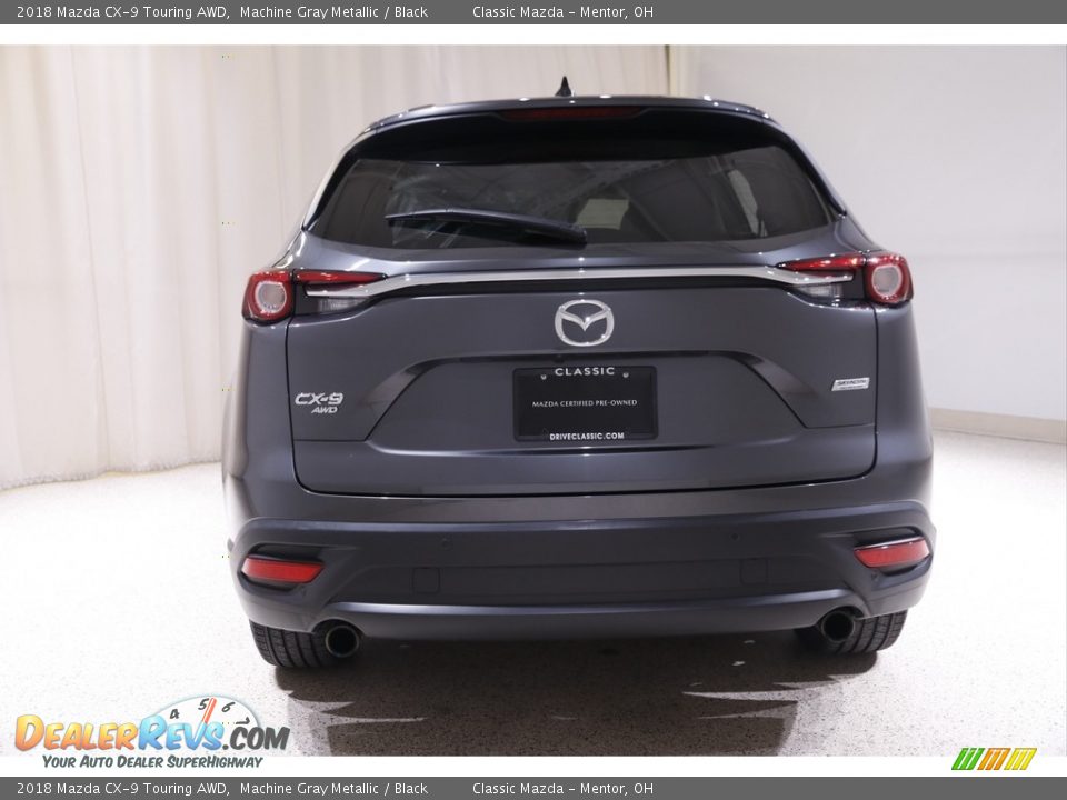 2018 Mazda CX-9 Touring AWD Machine Gray Metallic / Black Photo #19