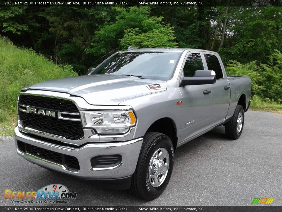 2021 Ram 2500 Tradesman Crew Cab 4x4 Billet Silver Metallic / Black Photo #2