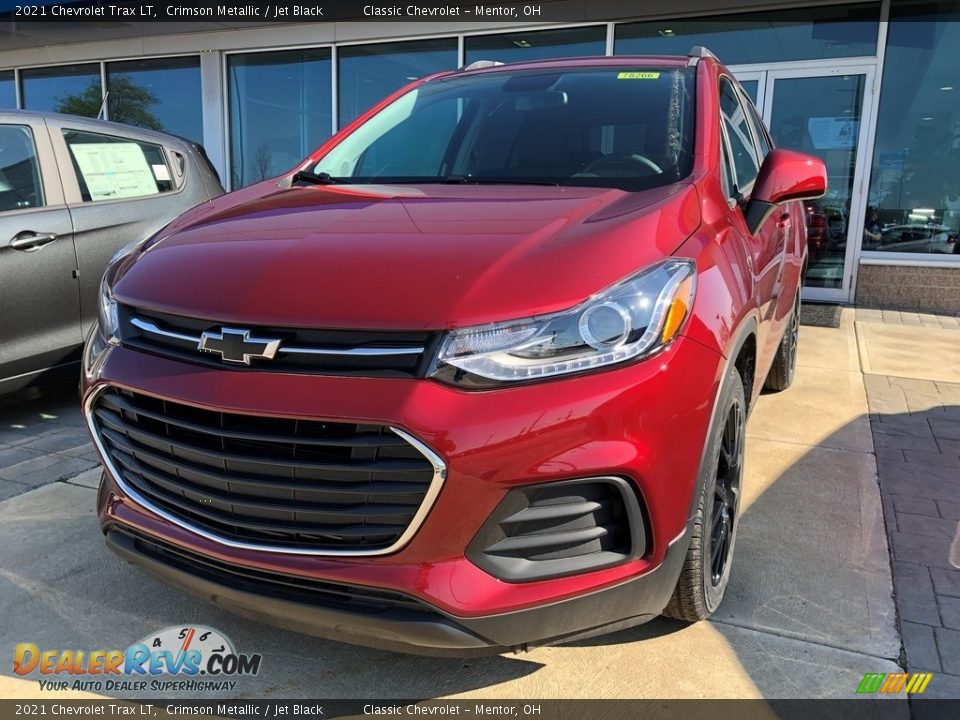 2021 Chevrolet Trax LT Crimson Metallic / Jet Black Photo #1