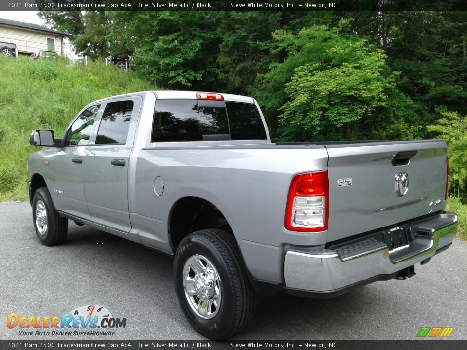 2021 Ram 2500 Tradesman Crew Cab 4x4 Billet Silver Metallic / Black Photo #9