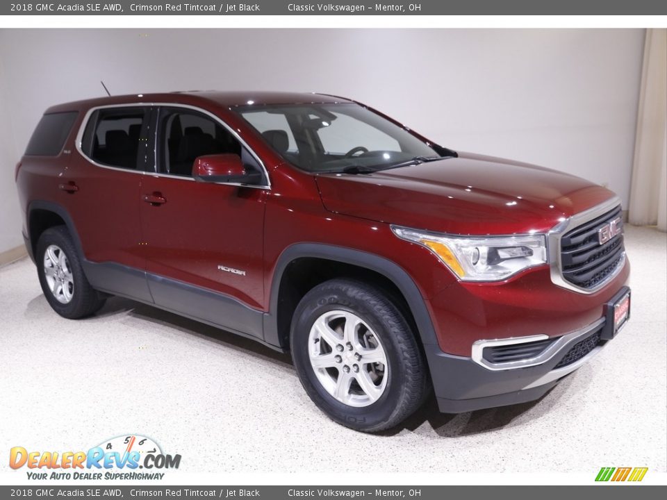 2018 GMC Acadia SLE AWD Crimson Red Tintcoat / Jet Black Photo #1