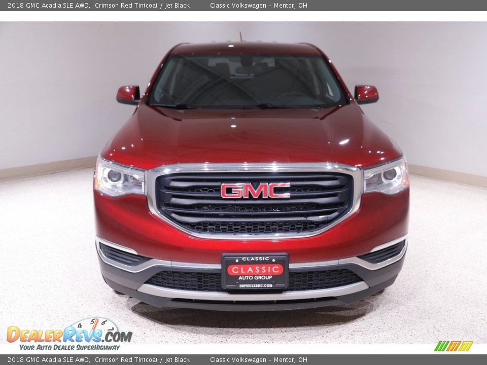 2018 GMC Acadia SLE AWD Crimson Red Tintcoat / Jet Black Photo #2