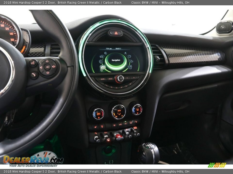 2018 Mini Hardtop Cooper S 2 Door British Racing Green II Metallic / Carbon Black Photo #8