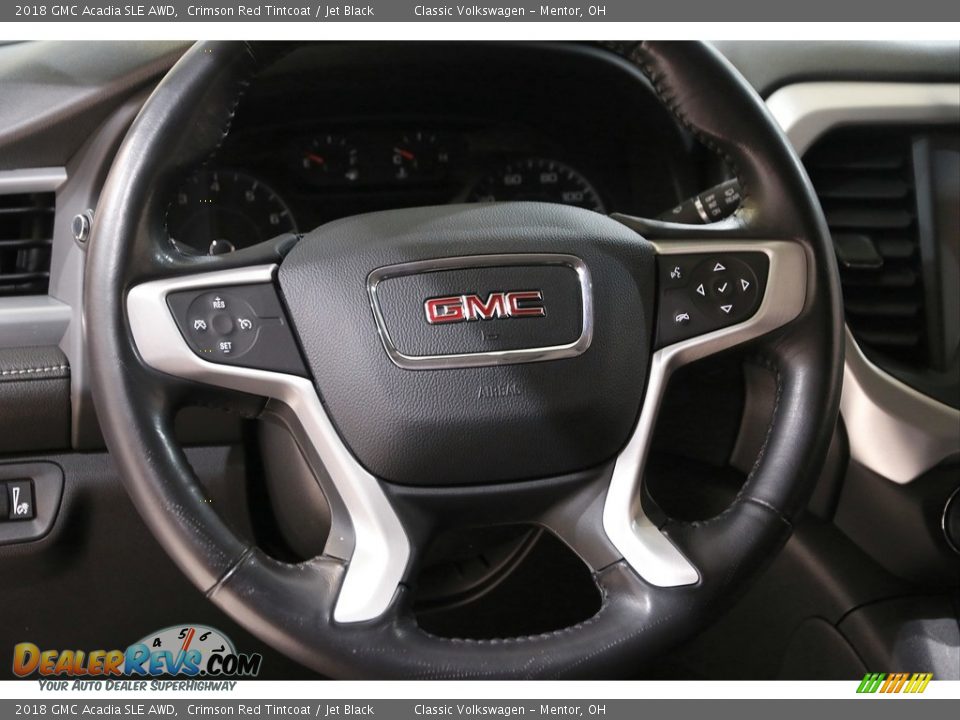 2018 GMC Acadia SLE AWD Crimson Red Tintcoat / Jet Black Photo #7