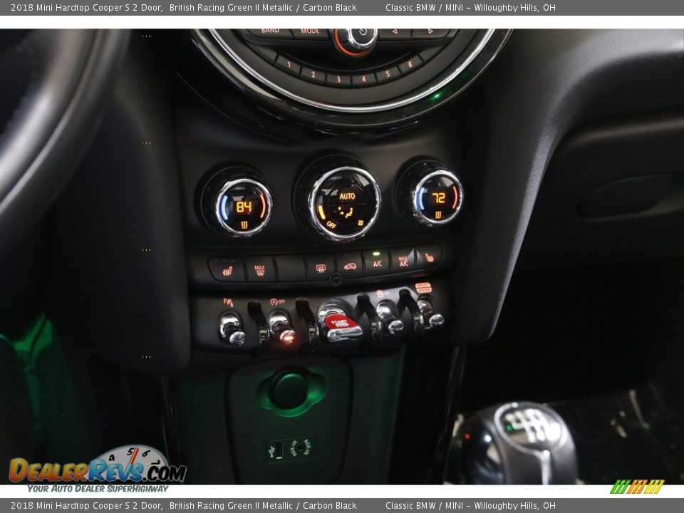 2018 Mini Hardtop Cooper S 2 Door British Racing Green II Metallic / Carbon Black Photo #12