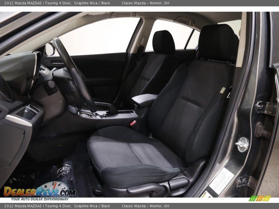 2012 Mazda MAZDA3 i Touring 4 Door Graphite Mica / Black Photo #5