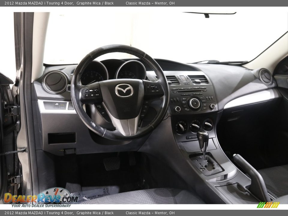 2012 Mazda MAZDA3 i Touring 4 Door Graphite Mica / Black Photo #6