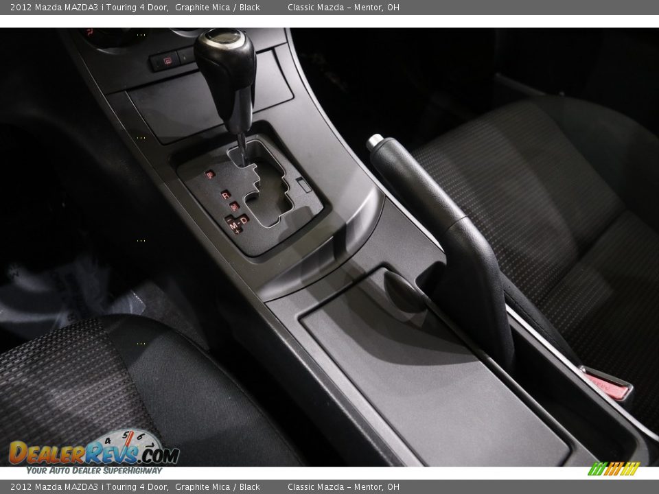 2012 Mazda MAZDA3 i Touring 4 Door Graphite Mica / Black Photo #11
