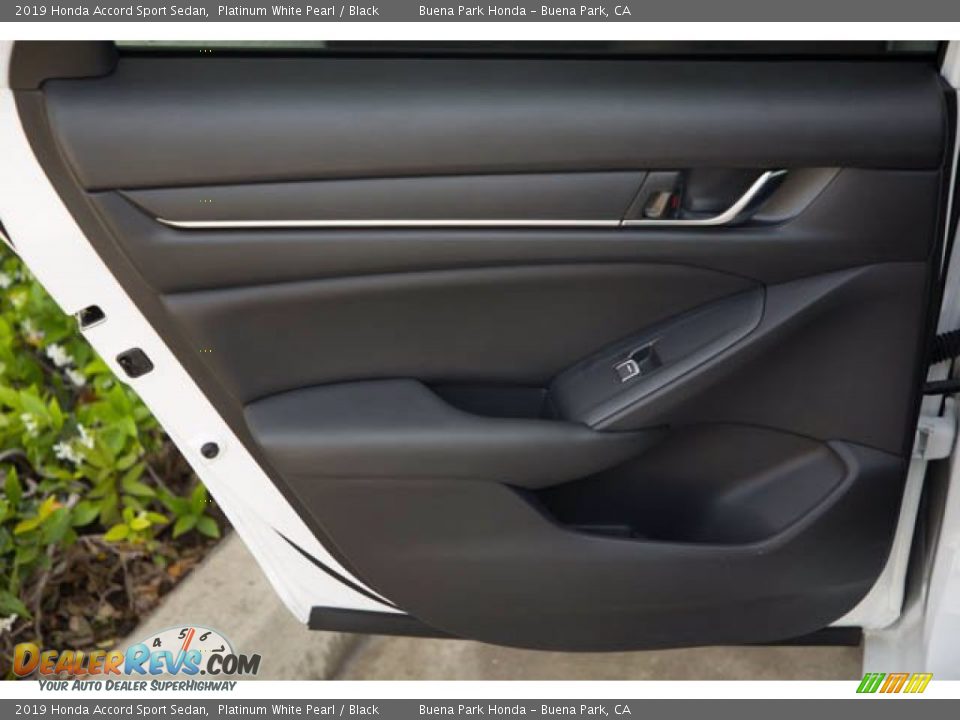 2019 Honda Accord Sport Sedan Platinum White Pearl / Black Photo #30