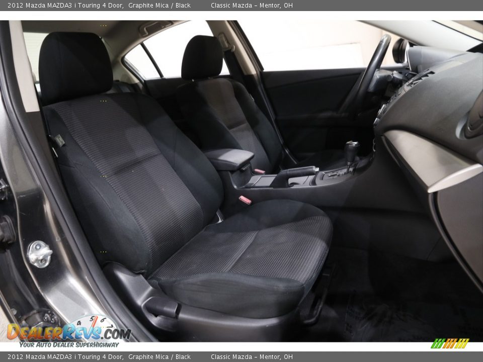 2012 Mazda MAZDA3 i Touring 4 Door Graphite Mica / Black Photo #13