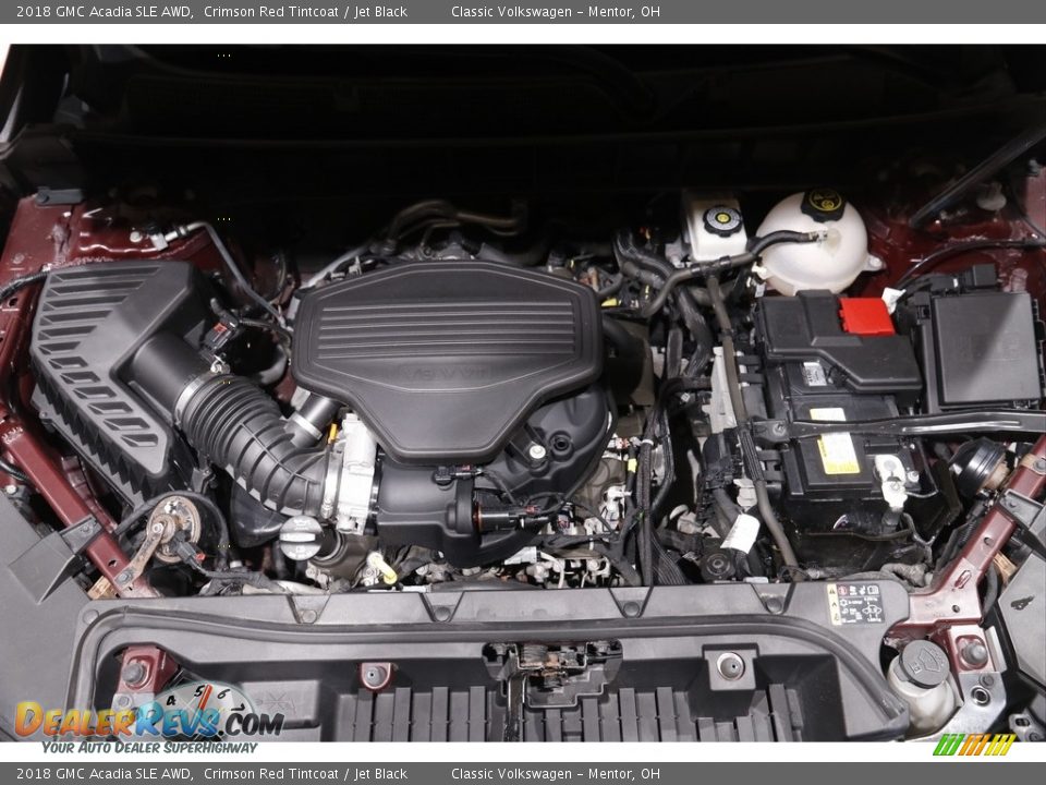 2018 GMC Acadia SLE AWD Crimson Red Tintcoat / Jet Black Photo #19