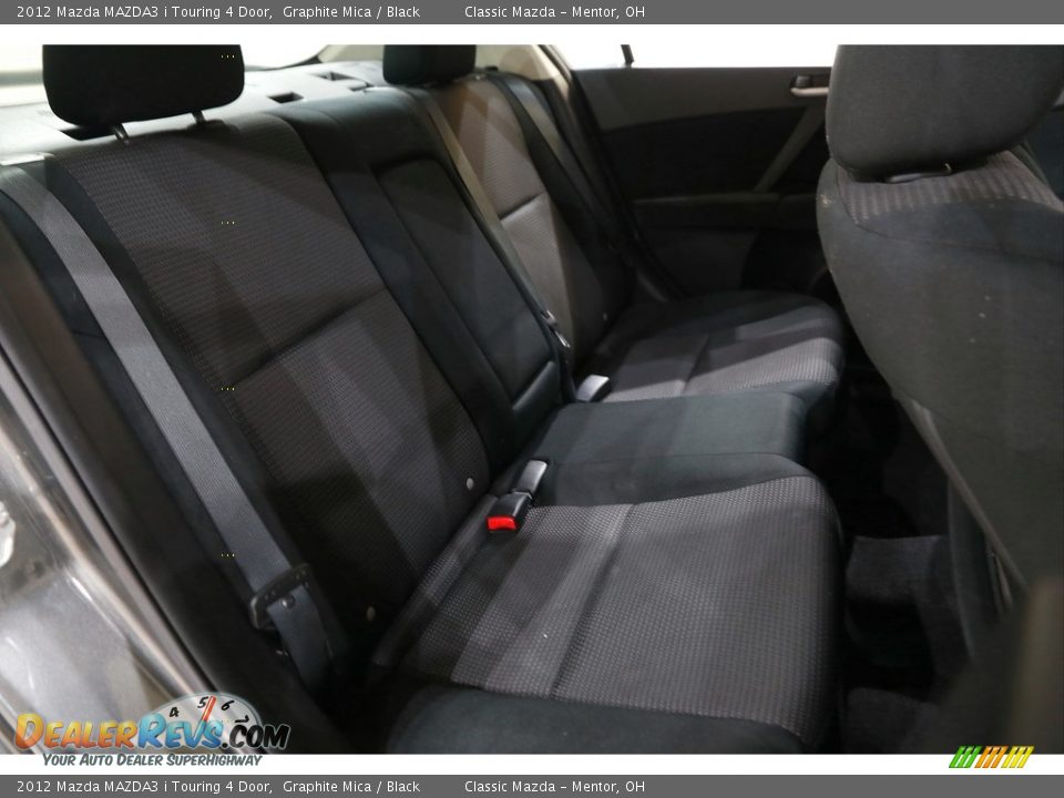 2012 Mazda MAZDA3 i Touring 4 Door Graphite Mica / Black Photo #14