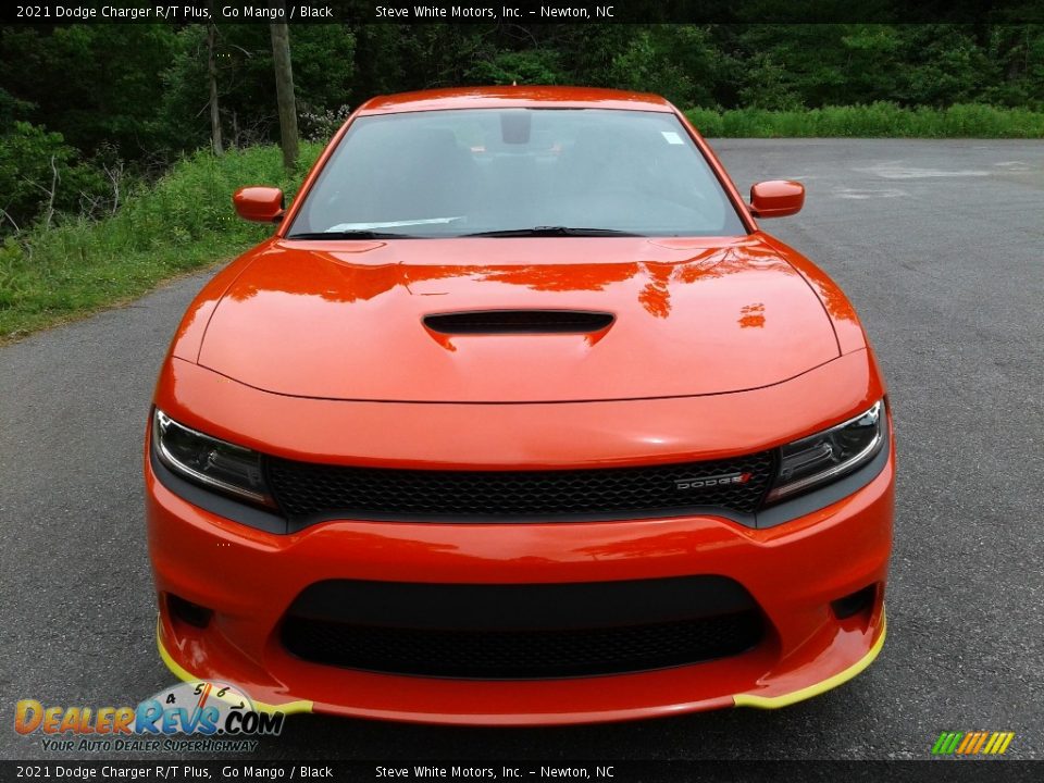 2021 Dodge Charger R/T Plus Go Mango / Black Photo #3