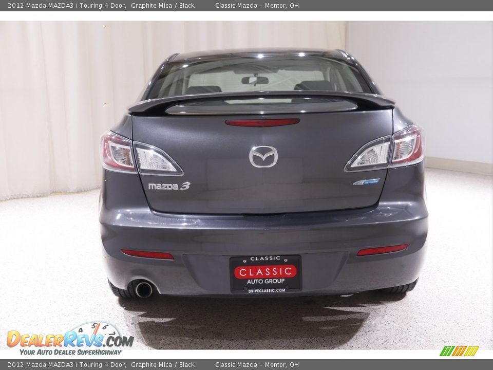 2012 Mazda MAZDA3 i Touring 4 Door Graphite Mica / Black Photo #16