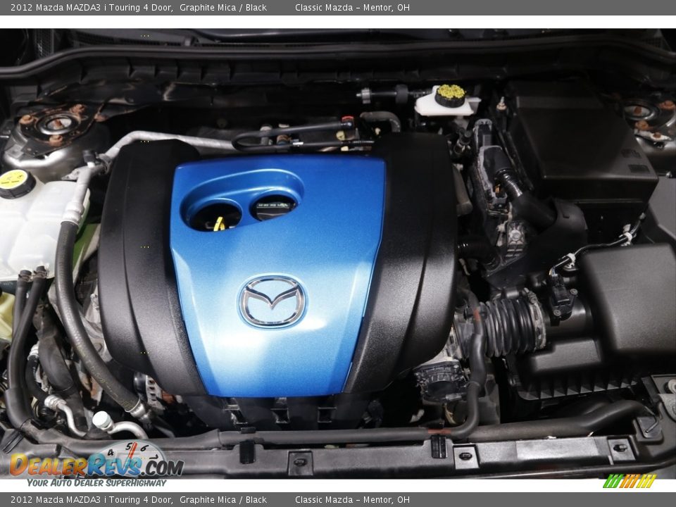 2012 Mazda MAZDA3 i Touring 4 Door Graphite Mica / Black Photo #17