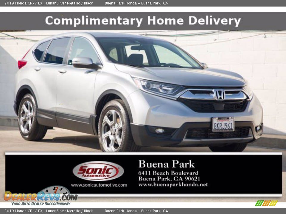 2019 Honda CR-V EX Lunar Silver Metallic / Black Photo #1