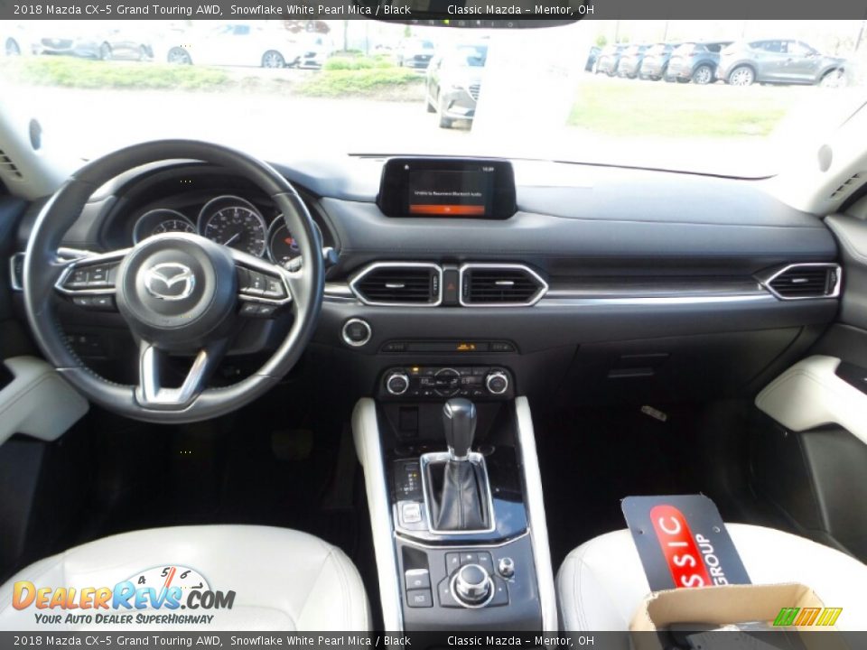 2018 Mazda CX-5 Grand Touring AWD Snowflake White Pearl Mica / Black Photo #2
