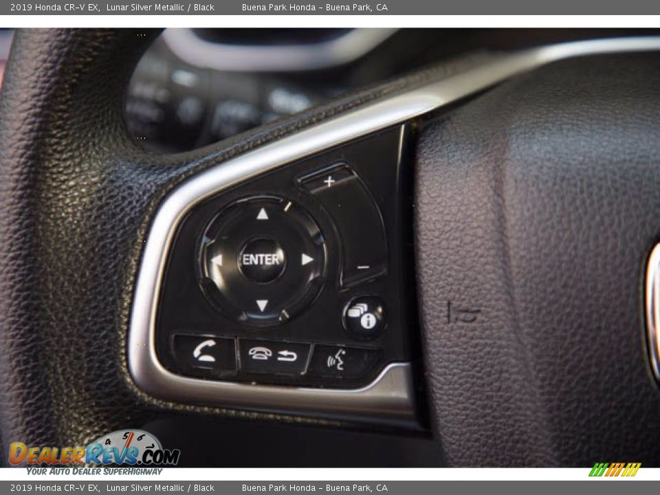 2019 Honda CR-V EX Lunar Silver Metallic / Black Photo #12
