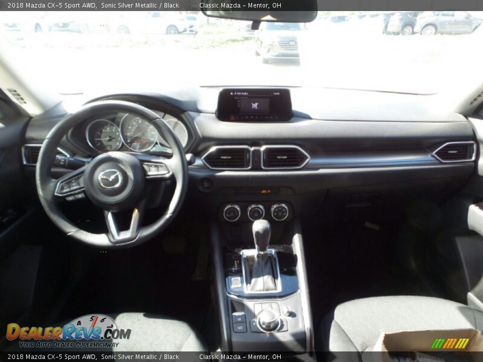 2018 Mazda CX-5 Sport AWD Sonic Silver Metallic / Black Photo #2