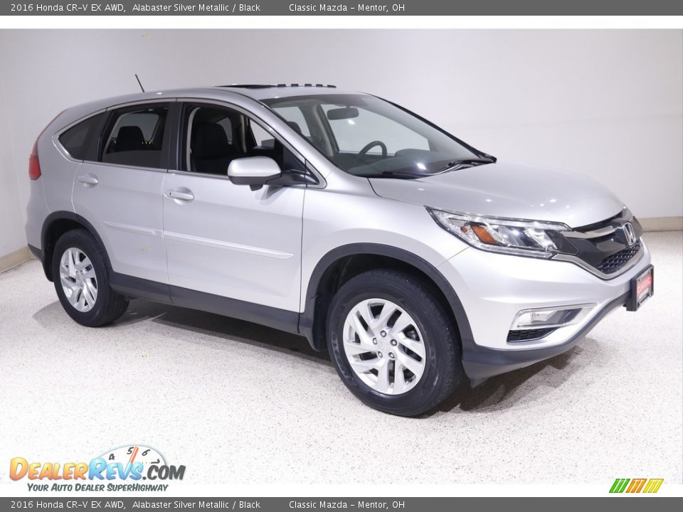 Front 3/4 View of 2016 Honda CR-V EX AWD Photo #1