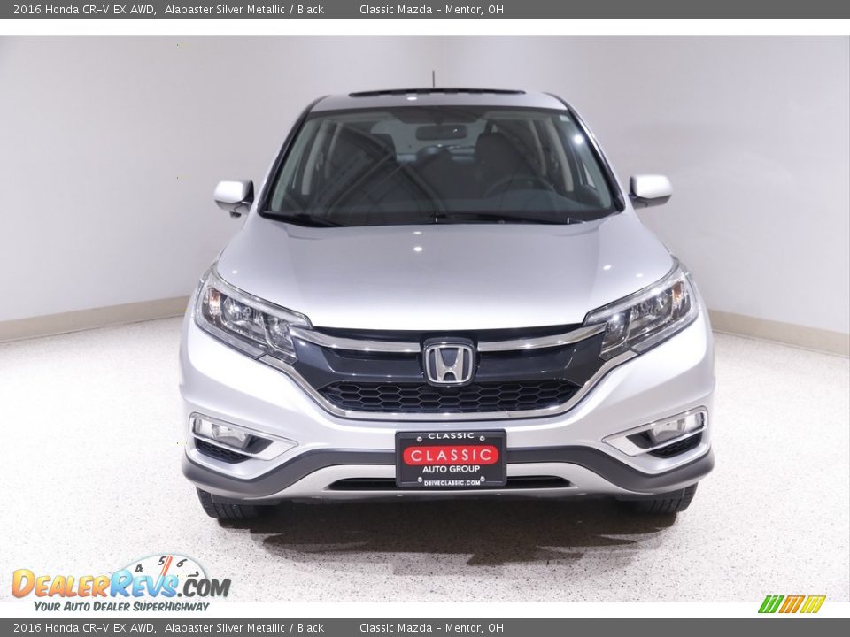 2016 Honda CR-V EX AWD Alabaster Silver Metallic / Black Photo #2