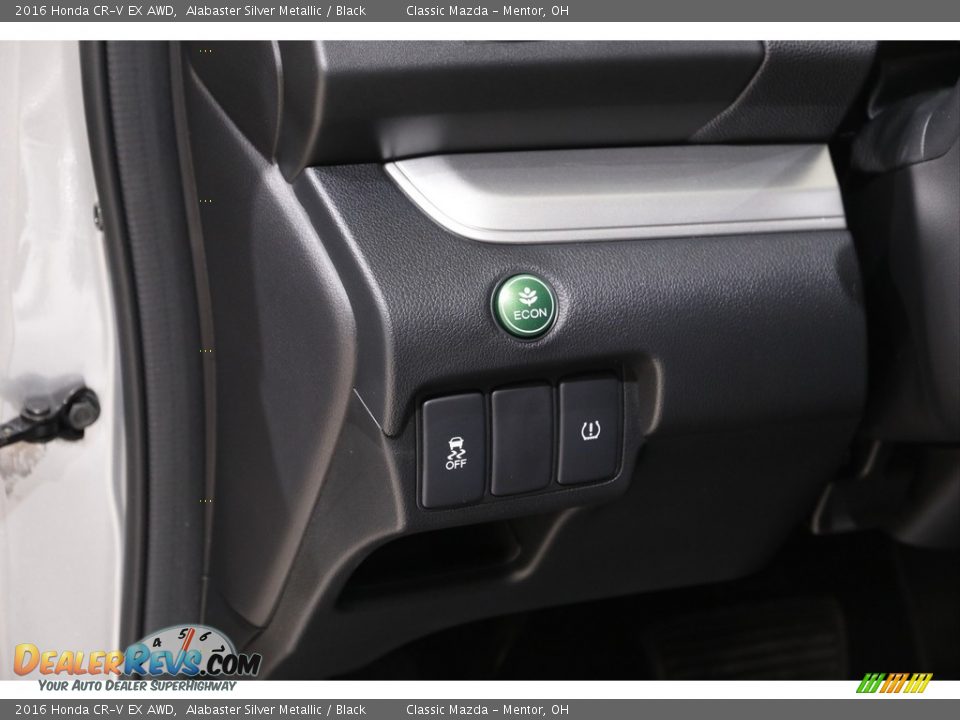2016 Honda CR-V EX AWD Alabaster Silver Metallic / Black Photo #6