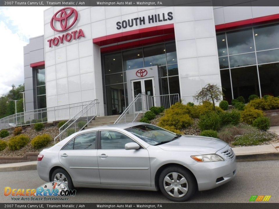 2007 Toyota Camry LE Titanium Metallic / Ash Photo #2