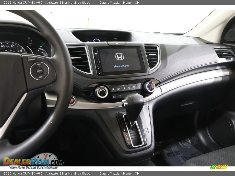 2016 Honda CR-V EX AWD Alabaster Silver Metallic / Black Photo #10