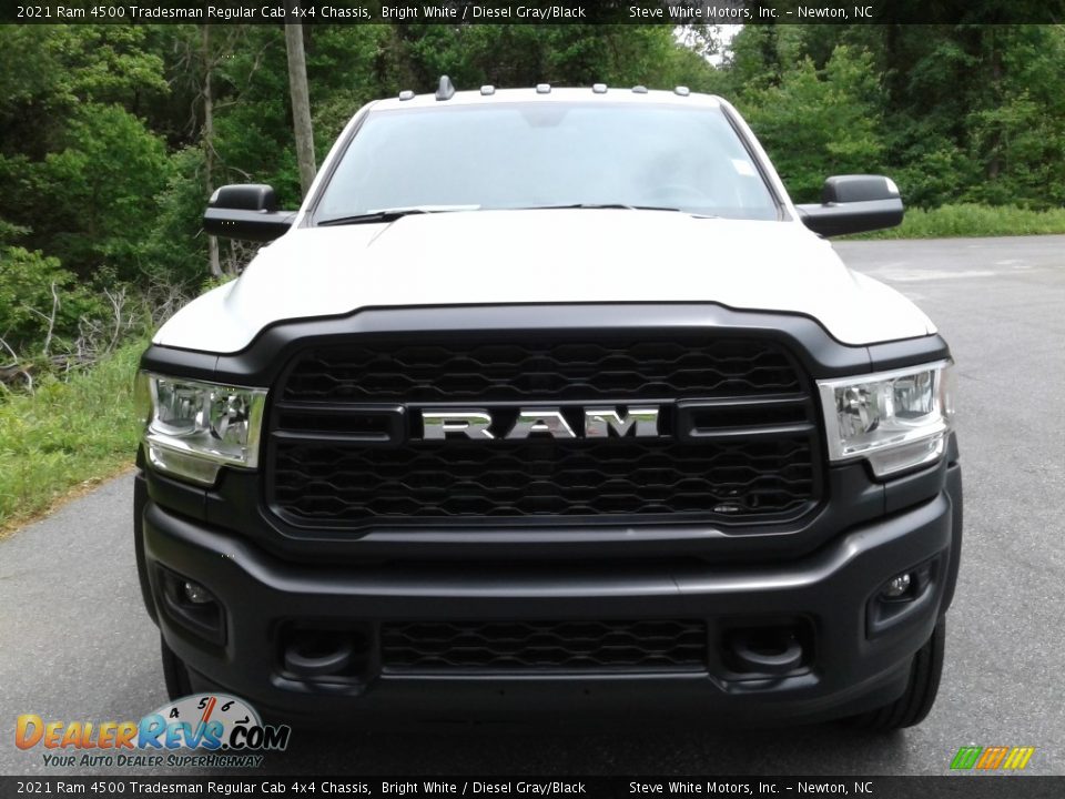 2021 Ram 4500 Tradesman Regular Cab 4x4 Chassis Bright White / Diesel Gray/Black Photo #3