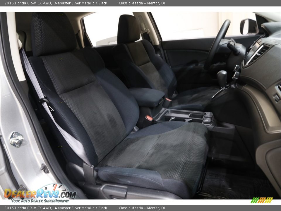 2016 Honda CR-V EX AWD Alabaster Silver Metallic / Black Photo #16