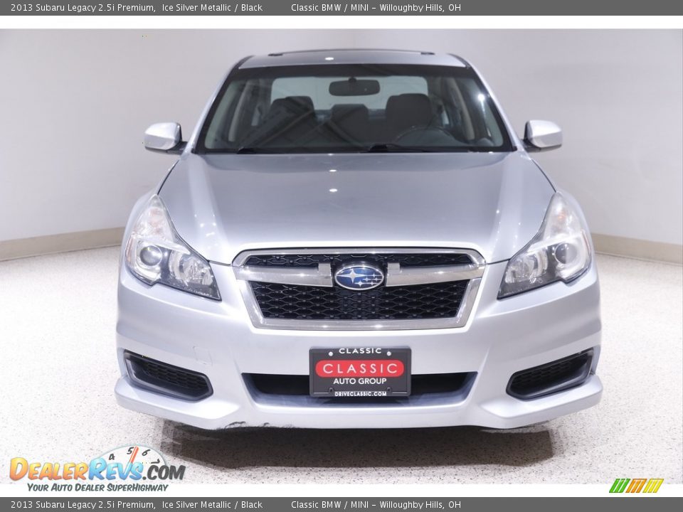 2013 Subaru Legacy 2.5i Premium Ice Silver Metallic / Black Photo #2