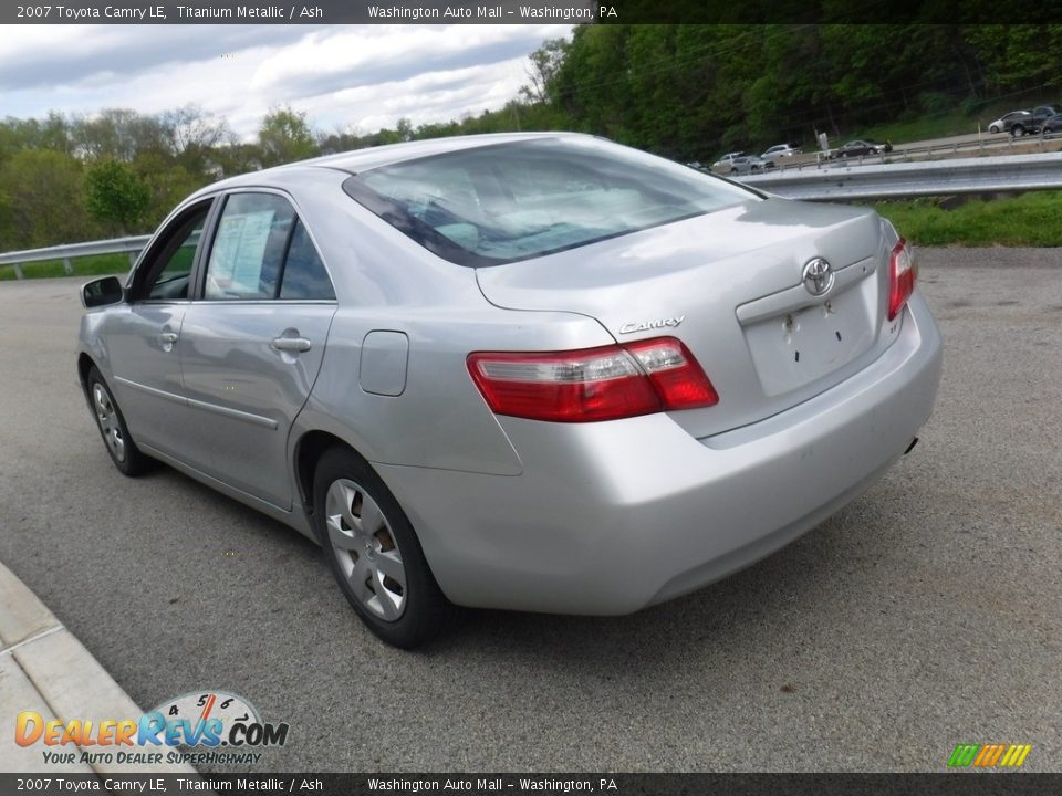 2007 Toyota Camry LE Titanium Metallic / Ash Photo #10