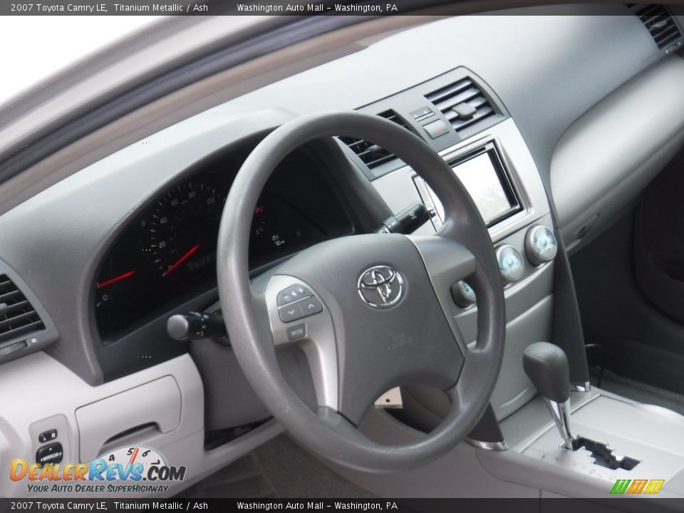 2007 Toyota Camry LE Titanium Metallic / Ash Photo #14